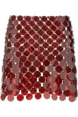 Paco rabanne Gonna paillettes plastica