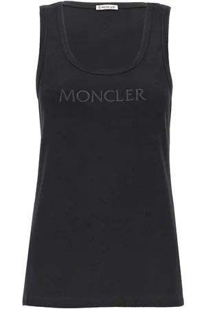 Moncler Tank top ricamo logo