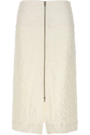 Jil Sander Gonna cotone goffrato