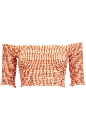 Kenzo Top cropped punto smock