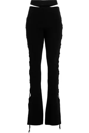 ANDREADAMO Pantalone cut out lacci