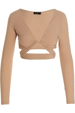 Atlein Top cropped incrocio