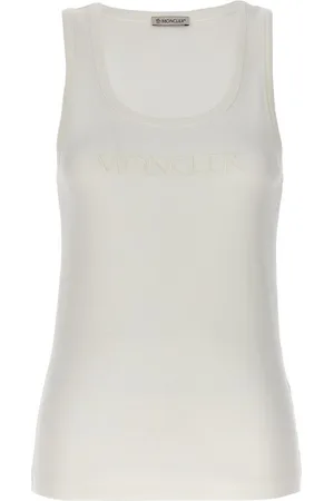 Moncler Tank top ricamo logo