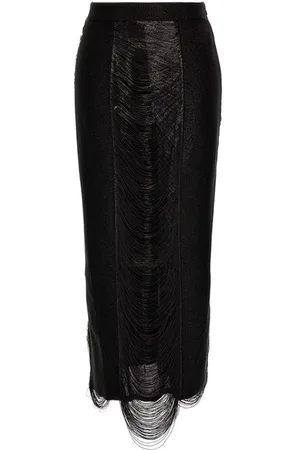Alexander McQueen Gonna punto armatura