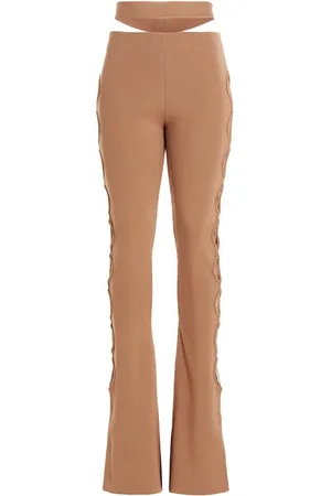 ANDREADAMO Pantalone cut out lacci