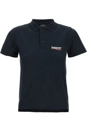 Balenciaga Polo ricamo logo