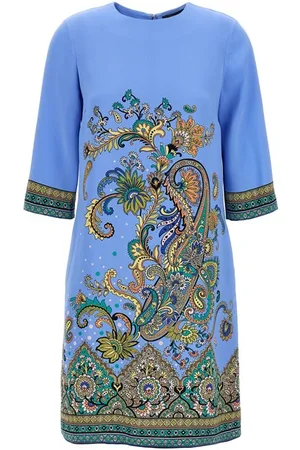 Etro Abito stampa Paisley floreale