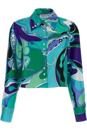 Puccini Camicia stampa Orchidee