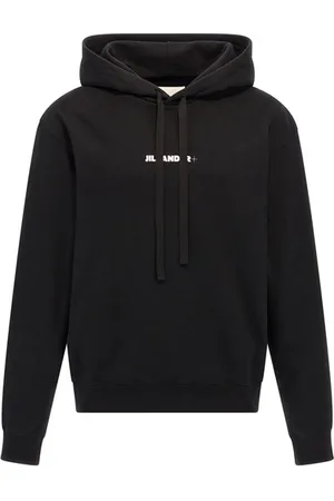 Jil Sander Felpa con cappuccio logo