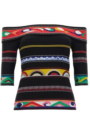Puccini Top fantasia jacquard