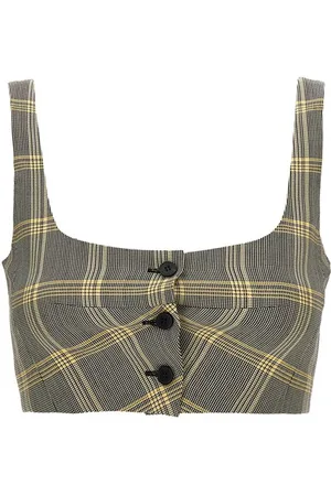 Marni Top cropped check