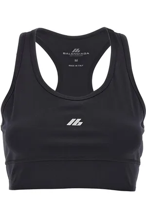 Balenciaga Top sportivo logo catarifrangente