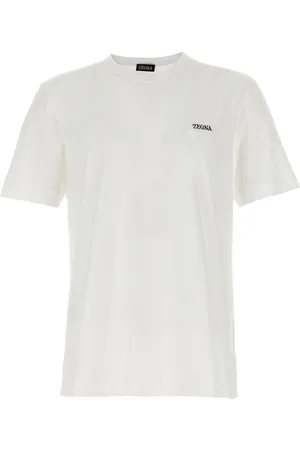 Ermenegildo Zegna T-shirt ricamo logo