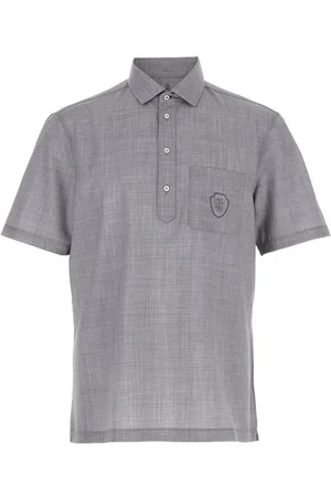 Brunello Cucinelli Polo ricamo logo