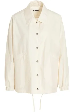 Jil Sander Giacca impermeabile cotone