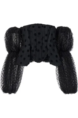 Stella McCartney Top mesh pois