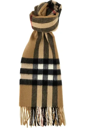 Burberry Sciarpa cashmere Check