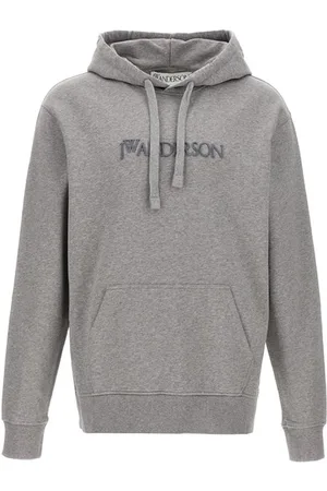 J.W.Anderson Felpa con cappuccio ricamo