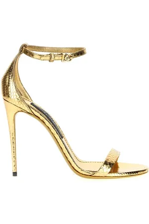 Dolce & Gabbana Sandalo pitone laminato