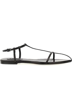 Jil Sander Sandalo pelle punta