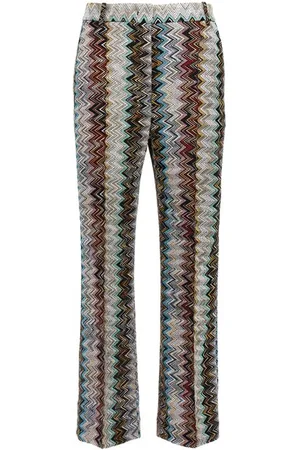Missoni Pantalone zig zag lamé