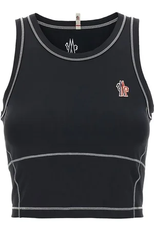 Moncler Top sportivo patch logo