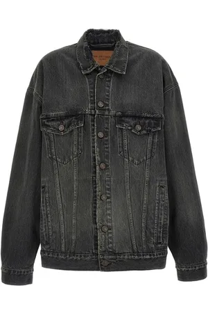 Balenciaga Giacca denim effetto used