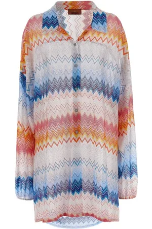 Missoni Camicia zig zag lamé