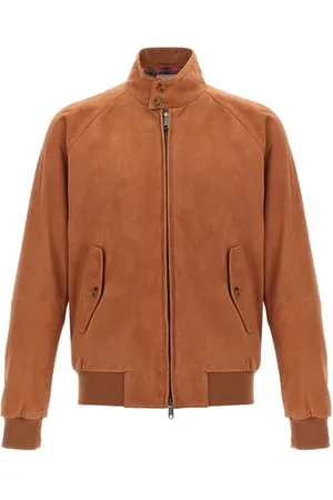 Baracuta Bomber suede