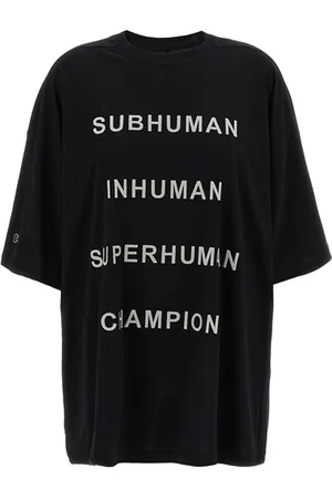 Rick Owens T-shirt Champion x
