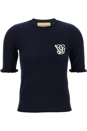 VALENTINO GARAVANI Top ricamo VG