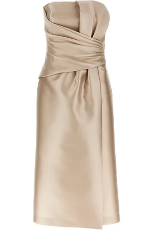 Alberta Ferretti Abito longuette mikado
