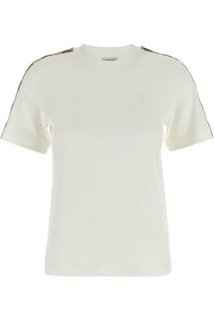 Burberry T-shirt nastri Check