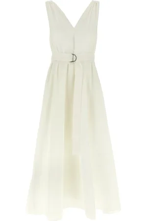 Brunello Cucinelli Abito Precious Shoulder Detail