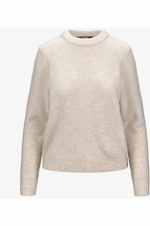 K-Way CLARISSE WOOL MERINO BOUCLE - KNITWEAR - Maglia - Donna - BEIGE MOONBEAM