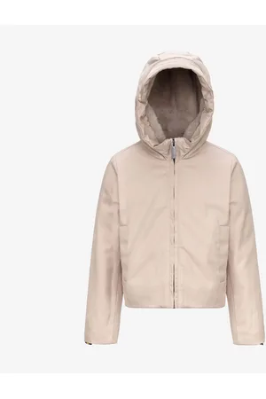 K-Way P. OLGA TWILL FUR - Jackets - Short - Girl