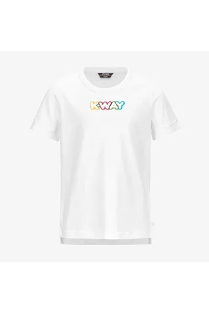 K-Way P. EMEL BOLD OUTLINE JERSEY - T-ShirtsTop - T-Shirt - Bambina