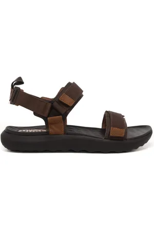 Hey dude Sandali da uomo carsonregolabili con suola in morbida schiuma marrone brown