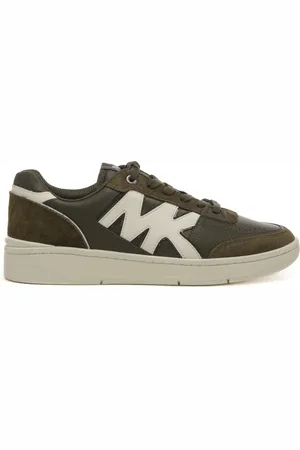 Michael Kors Sneakers da uomo rebel lace up verde oliva