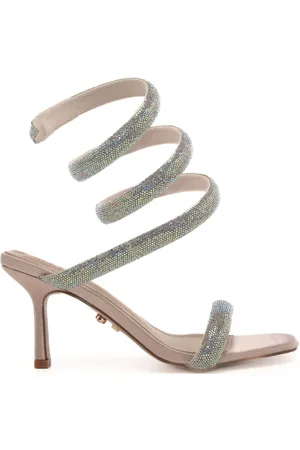 Twenty Fourhaitch Sandali da donna centauro con fasce imbottite in cristallo boreale