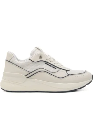Michael Kors Sneakers da uomo trevor con profili a contrasto bianche e blu navy