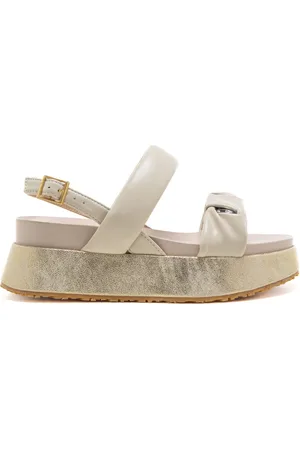 Liu Jo Sandali da donna frida con fasce anteriori imbottite crema