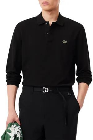 Lacoste Polo manica lunga 12.12 in piquè