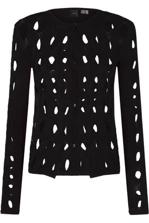 Pinko Cardigan Carlton in maglia traforata