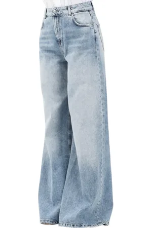 VICOLO Jeans gamba larga Lily lavaggio blu chiaro