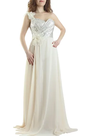 IMPERO Tuta jumpsuit elegante con paillettes color