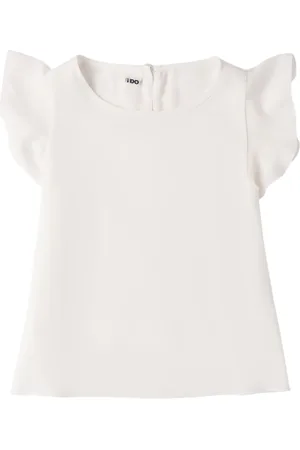 iDo(Dodipetto) Blusa manica corta con volant