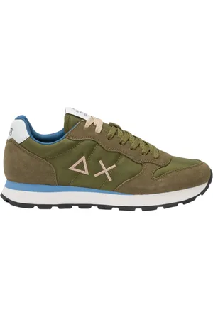 sun68 Sneakers Tom Solid in suede e tessuto