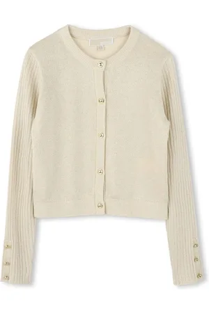 Michael Kors Cardigan in maglia lurex con bottoncini