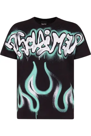 DISCLAIMER T-shirt manica corta in jersey con maxi logo